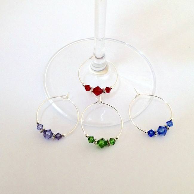 Beaded Wine Charms Tip Junkie